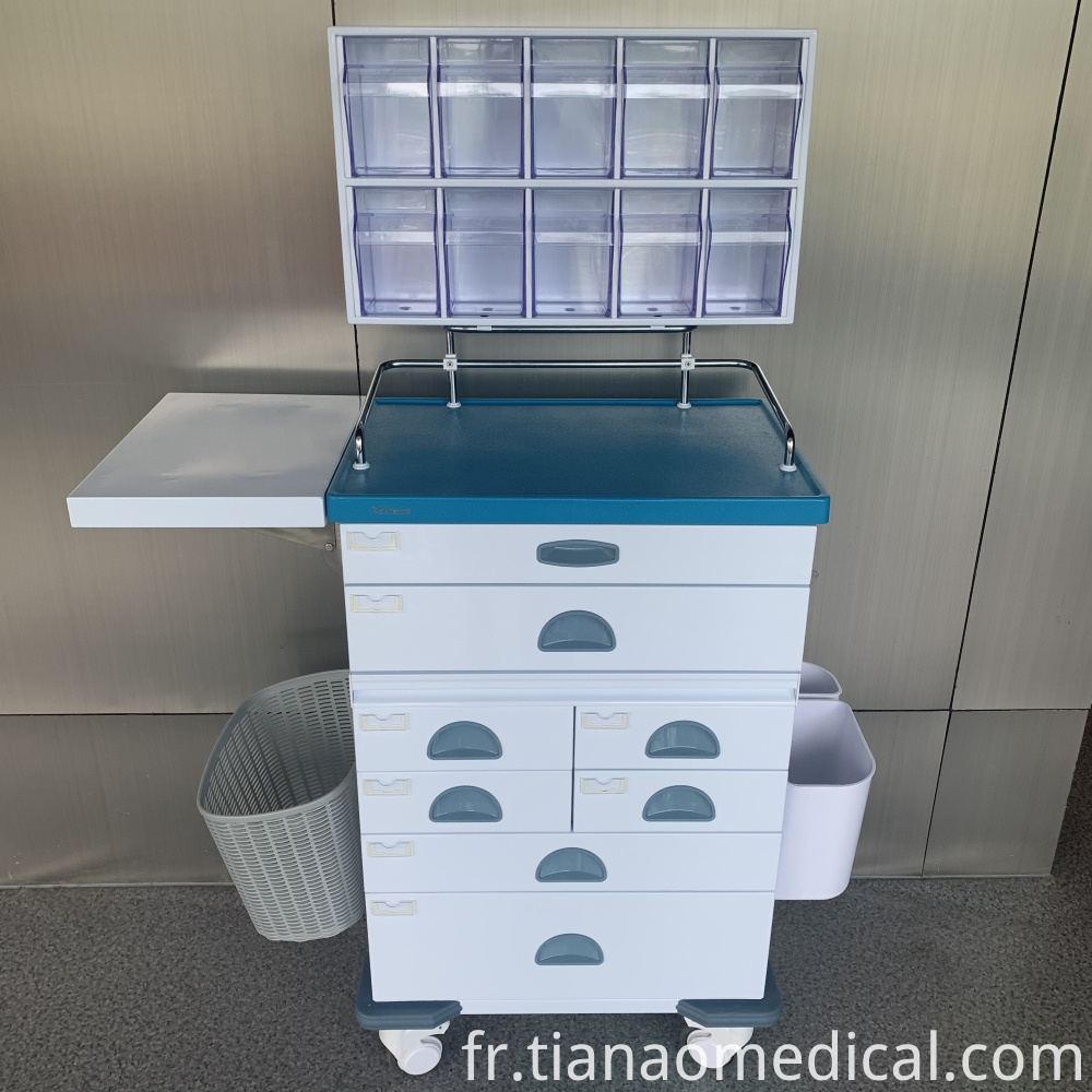 Chariot médical d'anesthésie multi-fonctionnelle Medical Muti-functional Anesthesia Trolley